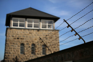 Torreta y alambrada Mauthausen